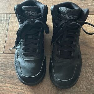 Adidas black sneakers
